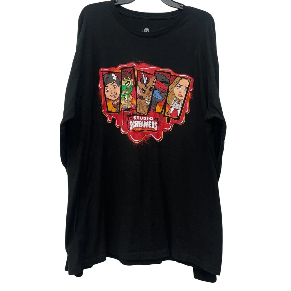 Universal Studios Halloween Horror Nights 2021 Long Sleeve XL Studio Screamers